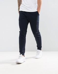 Темно-синие джоггеры скинни ASOS - Темно-синий