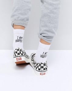 Носки с надписью I Am Woman ASOS - Белый