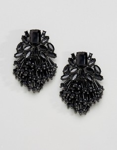 Серьги с кисточками ASOS - Черный