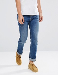 Синие джинсы слим Lee Jeans Powell - Синий