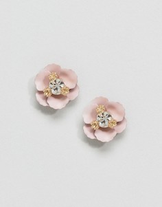 Миниатюрные серьги ASOS - Розовый