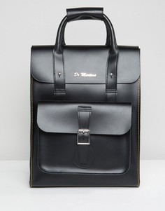 Черный кожаный рюкзак Dr Martens - Черный