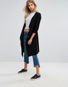 Куртка с драпировкой New Look - Черный