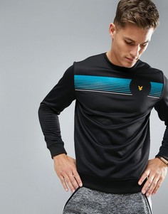 Черный джемпер с логотипом Lyle &amp; Scott Fitness Johnson - Черный
