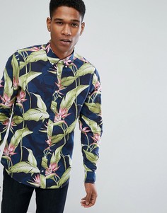 Рубашка с тропическим принтом Tommy Hilfiger - Мульти