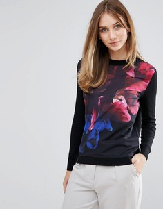 Джемпер Ted Baker Impressionist Bloom - Черный