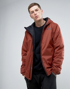 Коричневая утепленная непромокаемая куртка The North Face Quest - Коричневый