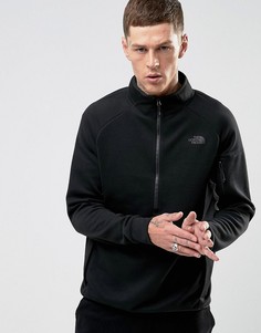 Черный эластичный свитшот The North Face - Черный
