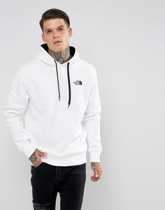 Белый худи с маленьким логотипом The North Face SEAS - Белый