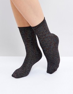 Блестящие носки Vero Moda - Черный