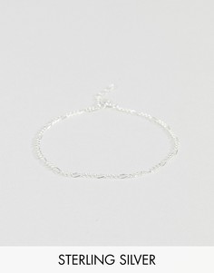 Серебряный браслет ASOS Figaro - Серебряный