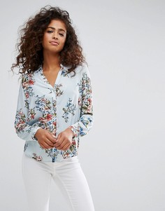 Рубашка с цветочным принтом Esprit - Мульти