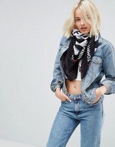 Квадратный шарф с логотипом в форме сердца Tommy Hilfiger Denim - Мульти