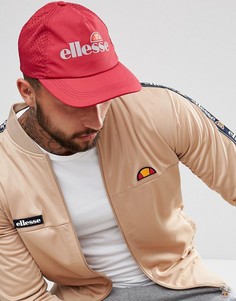 Красная бейсболка со светоотражающим логотипом Ellesse - Красный