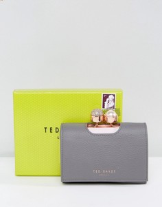 Маленький кошелек с отделкой Ted Baker - Серый