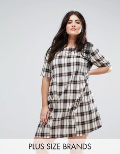 Платье в клетку Junarose - Мульти