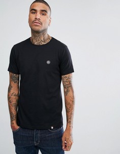 Черная трикотажная футболка с короткими рукавами Pretty Green - Черный