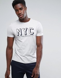 Белая футболка с логотипом Tommy Hilfiger Finn NYC - Белый