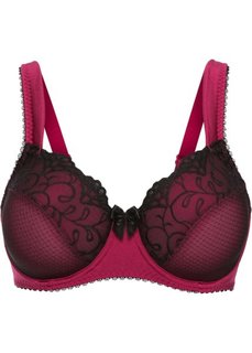 Бюстгальтер, чашка E (красный/черный) Bonprix