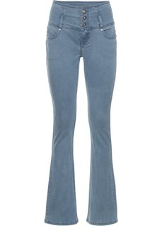 Джинсы-стретч Bootcut (голубой) Bonprix