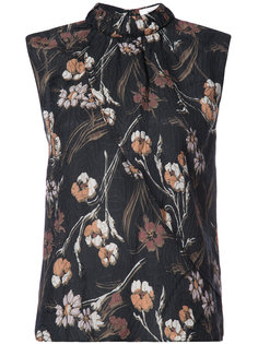 Sleeveless Drape Over Blouse Derek Lam 10 Crosby
