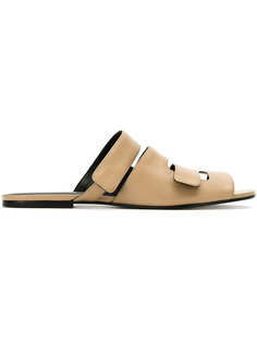 leather flat sandals Gloria Coelho