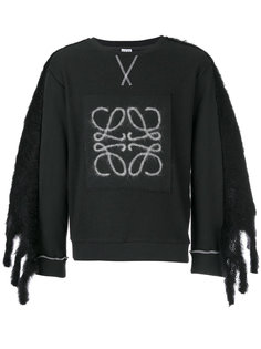 logo embellished sleeve sweater Loewe