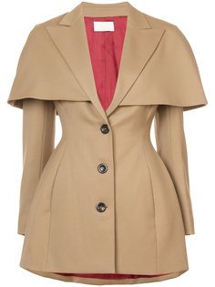 fitted cape detail blazer Sara Battaglia