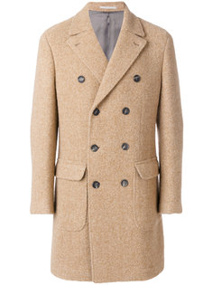 классическое двубортное пальто Brunello Cucinelli