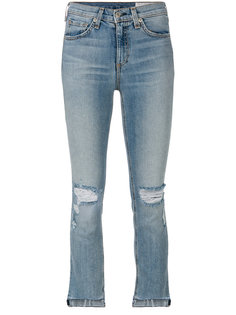 distressed cropped jeans Rag &amp; Bone /Jean