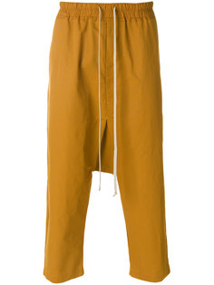 drop-crotch track pants Rick Owens