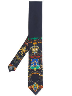 галстук с гербами Dolce &amp; Gabbana