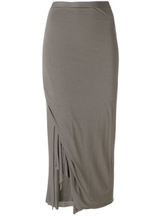 fitted wrap skirt Rick Owens Lilies