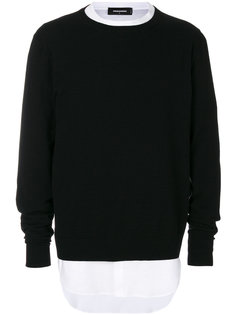 свитер и рубашка Dsquared2
