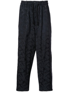 брюки в пижамном стиле Yohji Yamamoto
