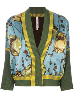 floral embroidered cardigan Antonio Marras
