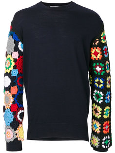 crochet sleeves pullover J.W.Anderson