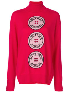 джемпер с логотипом Boutique Moschino