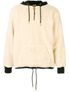 contrast colour hoodie Gcds