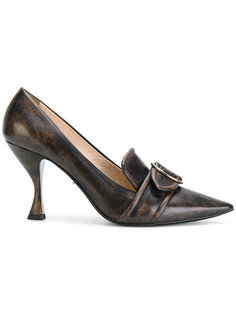 sculpted heel pumps Prada Vintage
