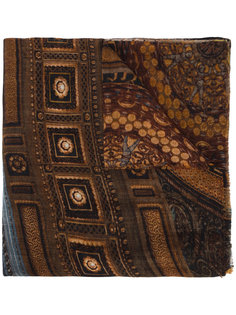 embroidered scarf Faliero Sarti