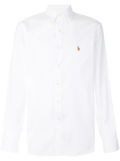 рубашка с вышитым логотипом Polo Ralph Lauren