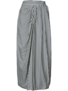 striped gathered skirt Zimmermann