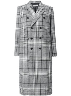 классическое двубортное пальто Balenciaga