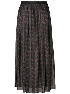 плиссированная юбка с цветочным принтом  H Beauty&amp;Youth