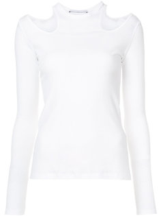 cut out twist blouse Rosetta Getty