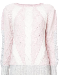 cable knit jumper Prabal Gurung