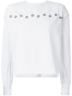pinstriped blouse Jupe By Jackie