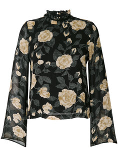 floral printed blouse Ganni