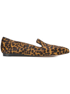 leopard print ballerinas Veronica Beard